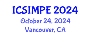 International Conference on Sports Injury Management and Performance Enhancement (ICSIMPE) October 24, 2024 - Vancouver, Canada