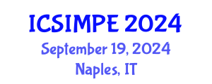 International Conference on Sports Injury Management and Performance Enhancement (ICSIMPE) September 19, 2024 - Naples, Italy