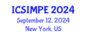International Conference on Sports Injury Management and Performance Enhancement (ICSIMPE) September 12, 2024 - New York, United States