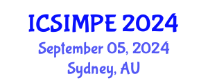 International Conference on Sports Injury Management and Performance Enhancement (ICSIMPE) September 05, 2024 - Sydney, Australia