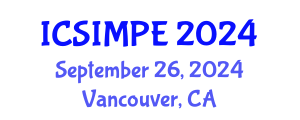 International Conference on Sports Injury Management and Performance Enhancement (ICSIMPE) September 26, 2024 - Vancouver, Canada