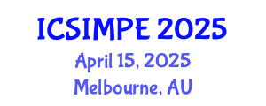 International Conference on Sports Injury Management and Performance Enhancement (ICSIMPE) April 15, 2025 - Melbourne, Australia