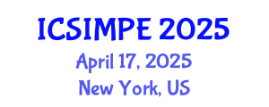 International Conference on Sports Injury Management and Performance Enhancement (ICSIMPE) April 17, 2025 - New York, United States