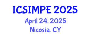 International Conference on Sports Injury Management and Performance Enhancement (ICSIMPE) April 26, 2025 - Nicosia, Cyprus