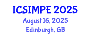 International Conference on Sports Injury Management and Performance Enhancement (ICSIMPE) August 16, 2025 - Edinburgh, United Kingdom