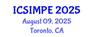 International Conference on Sports Injury Management and Performance Enhancement (ICSIMPE) August 09, 2025 - Toronto, Canada