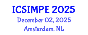 International Conference on Sports Injury Management and Performance Enhancement (ICSIMPE) December 02, 2025 - Amsterdam, Netherlands