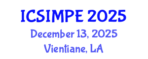 International Conference on Sports Injury Management and Performance Enhancement (ICSIMPE) December 13, 2025 - Vientiane, Laos