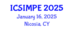 International Conference on Sports Injury Management and Performance Enhancement (ICSIMPE) January 16, 2025 - Nicosia, Cyprus