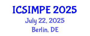 International Conference on Sports Injury Management and Performance Enhancement (ICSIMPE) July 22, 2025 - Berlin, Germany