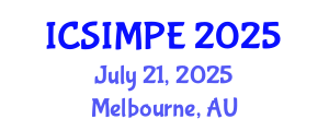 International Conference on Sports Injury Management and Performance Enhancement (ICSIMPE) July 21, 2025 - Melbourne, Australia