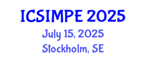 International Conference on Sports Injury Management and Performance Enhancement (ICSIMPE) July 15, 2025 - Stockholm, Sweden