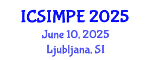 International Conference on Sports Injury Management and Performance Enhancement (ICSIMPE) June 10, 2025 - Ljubljana, Slovenia