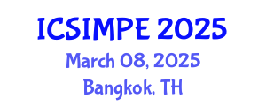International Conference on Sports Injury Management and Performance Enhancement (ICSIMPE) March 08, 2025 - Bangkok, Thailand