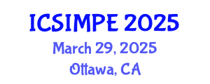 International Conference on Sports Injury Management and Performance Enhancement (ICSIMPE) March 29, 2025 - Ottawa, Canada