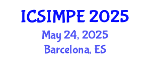International Conference on Sports Injury Management and Performance Enhancement (ICSIMPE) May 24, 2025 - Barcelona, Spain