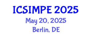 International Conference on Sports Injury Management and Performance Enhancement (ICSIMPE) May 20, 2025 - Berlin, Germany