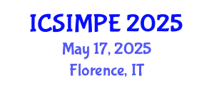 International Conference on Sports Injury Management and Performance Enhancement (ICSIMPE) May 17, 2025 - Florence, Italy