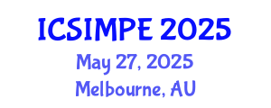 International Conference on Sports Injury Management and Performance Enhancement (ICSIMPE) May 27, 2025 - Melbourne, Australia