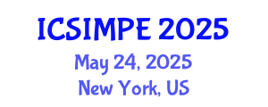 International Conference on Sports Injury Management and Performance Enhancement (ICSIMPE) May 24, 2025 - New York, United States