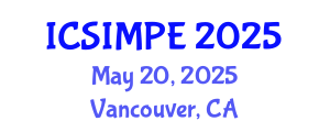 International Conference on Sports Injury Management and Performance Enhancement (ICSIMPE) May 20, 2025 - Vancouver, Canada