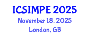 International Conference on Sports Injury Management and Performance Enhancement (ICSIMPE) November 18, 2025 - London, United Kingdom