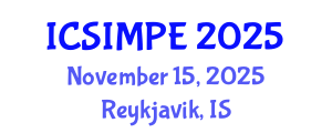 International Conference on Sports Injury Management and Performance Enhancement (ICSIMPE) November 15, 2025 - Reykjavik, Iceland