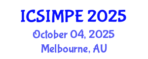 International Conference on Sports Injury Management and Performance Enhancement (ICSIMPE) October 04, 2025 - Melbourne, Australia