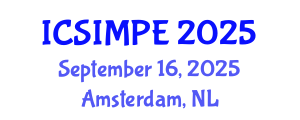 International Conference on Sports Injury Management and Performance Enhancement (ICSIMPE) September 16, 2025 - Amsterdam, Netherlands