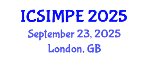 International Conference on Sports Injury Management and Performance Enhancement (ICSIMPE) September 23, 2025 - London, United Kingdom