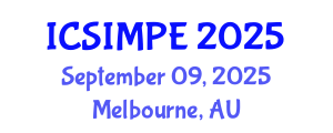 International Conference on Sports Injury Management and Performance Enhancement (ICSIMPE) September 09, 2025 - Melbourne, Australia