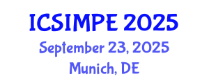 International Conference on Sports Injury Management and Performance Enhancement (ICSIMPE) September 23, 2025 - Munich, Germany