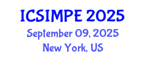 International Conference on Sports Injury Management and Performance Enhancement (ICSIMPE) September 09, 2025 - New York, United States