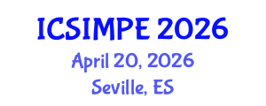 International Conference on Sports Injury Management and Performance Enhancement (ICSIMPE) April 20, 2026 - Seville, Spain International Conference on Sports Injury Management and Performance Enhancement (ICSIMPE) April 20, 2026 - Seville, Spain