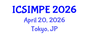 International Conference on Sports Injury Management and Performance Enhancement (ICSIMPE) April 20, 2026 - Tokyo, Japan International Conference on Sports Injury Management and Performance Enhancement (ICSIMPE) April 20, 2026 - Tokyo, Japan