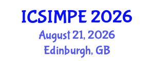 International Conference on Sports Injury Management and Performance Enhancement (ICSIMPE) August 21, 2026 - Edinburgh, United Kingdom International Conference on Sports Injury Management and Performance Enhancement (ICSIMPE) August 21, 2026 - Edinburgh, United Kingdom