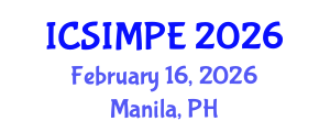 International Conference on Sports Injury Management and Performance Enhancement (ICSIMPE) February 16, 2026 - Manila, Philippines