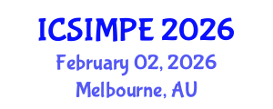 International Conference on Sports Injury Management and Performance Enhancement (ICSIMPE) February 02, 2026 - Melbourne, Australia International Conference on Sports Injury Management and Performance Enhancement (ICSIMPE) February 02, 2026 - Melbourne, Australia