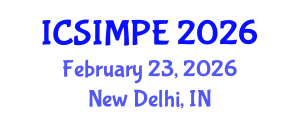 International Conference on Sports Injury Management and Performance Enhancement (ICSIMPE) February 23, 2026 - New Delhi, India International Conference on Sports Injury Management and Performance Enhancement (ICSIMPE) February 23, 2026 - New Delhi, India
