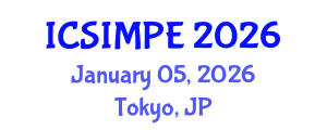 International Conference on Sports Injury Management and Performance Enhancement (ICSIMPE) January 05, 2026 - Tokyo, Japan International Conference on Sports Injury Management and Performance Enhancement (ICSIMPE) January 05, 2026 - Tokyo, Japan