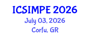 International Conference on Sports Injury Management and Performance Enhancement (ICSIMPE) July 03, 2026 - Corfu, Greece International Conference on Sports Injury Management and Performance Enhancement (ICSIMPE) July 03, 2026 - Corfu, Greece