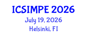 International Conference on Sports Injury Management and Performance Enhancement (ICSIMPE) July 19, 2026 - Helsinki, Finland International Conference on Sports Injury Management and Performance Enhancement (ICSIMPE) July 19, 2026 - Helsinki, Finland