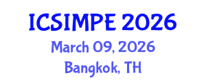 International Conference on Sports Injury Management and Performance Enhancement (ICSIMPE) March 09, 2026 - Bangkok, Thailand International Conference on Sports Injury Management and Performance Enhancement (ICSIMPE) March 09, 2026 - Bangkok, Thailand