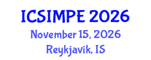 International Conference on Sports Injury Management and Performance Enhancement (ICSIMPE) November 15, 2026 - Reykjavik, Iceland International Conference on Sports Injury Management and Performance Enhancement (ICSIMPE) November 15, 2026 - Reykjavik, Iceland