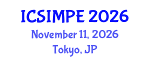 International Conference on Sports Injury Management and Performance Enhancement (ICSIMPE) November 11, 2026 - Tokyo, Japan International Conference on Sports Injury Management and Performance Enhancement (ICSIMPE) November 11, 2026 - Tokyo, Japan