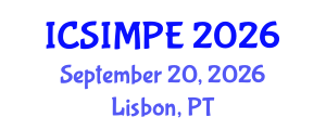International Conference on Sports Injury Management and Performance Enhancement (ICSIMPE) September 20, 2026 - Lisbon, Portugal International Conference on Sports Injury Management and Performance Enhancement (ICSIMPE) September 20, 2026 - Lisbon, Portugal