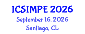 International Conference on Sports Injury Management and Performance Enhancement (ICSIMPE) September 16, 2026 - Santiago, Chile International Conference on Sports Injury Management and Performance Enhancement (ICSIMPE) September 16, 2026 - Santiago, Chile