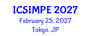 International Conference on Sports Injury Management and Performance Enhancement (ICSIMPE) February 25, 2027 - Tokyo, Japan International Conference on Sports Injury Management and Performance Enhancement (ICSIMPE) February 25, 2027 - Tokyo, Japan