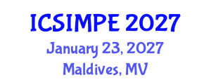 International Conference on Sports Injury Management and Performance Enhancement (ICSIMPE) January 23, 2027 - Maldives, Maldives International Conference on Sports Injury Management and Performance Enhancement (ICSIMPE) January 23, 2027 - Maldives, Maldives