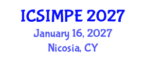 International Conference on Sports Injury Management and Performance Enhancement (ICSIMPE) January 16, 2027 - Nicosia, Cyprus International Conference on Sports Injury Management and Performance Enhancement (ICSIMPE) January 16, 2027 - Nicosia, Cyprus